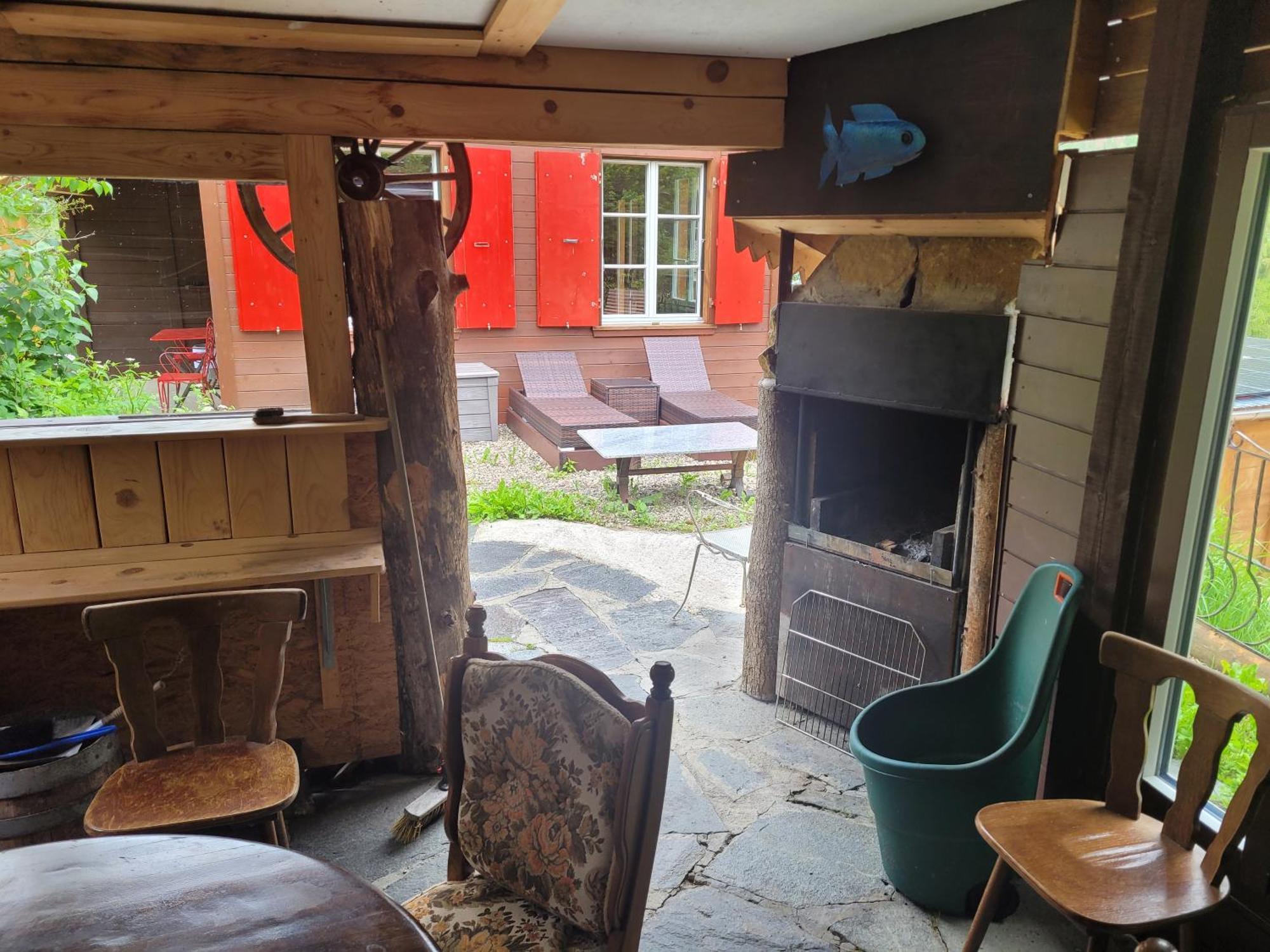 Aschis Lodge 2 Soubey Eksteriør billede