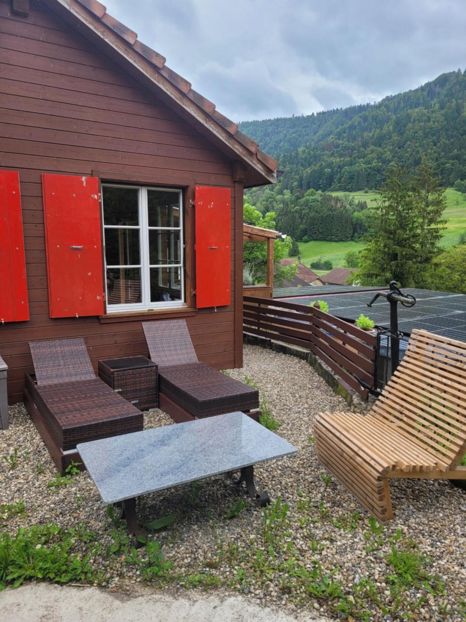 Aschis Lodge 2 Soubey Eksteriør billede